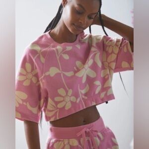 Urban Outfitters Out From Under Deja Short Sleeve Sweatshirt